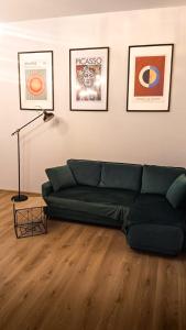 Khu vực ghế ngồi tại Starogard Gdanski city center apartment