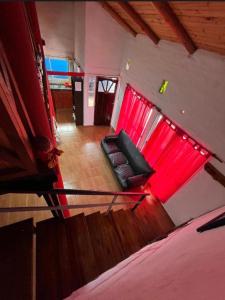 Χώρος καθιστικού στο La Morada