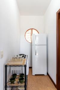 Køkken eller tekøkken på Edicula aconchegante privativa em Sousas, Campinas