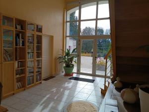 Knihovna v penzionu