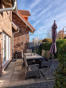 Bygningen som feriehuset ligger i