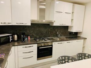 Kuchyň nebo kuchyňský kout v ubytování Residenza Caterina