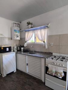 Köök või kööginurk majutusasutuses Piscis