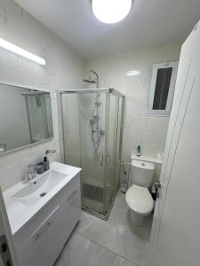 Koupelna v ubytování Eilat,gargir anhalim