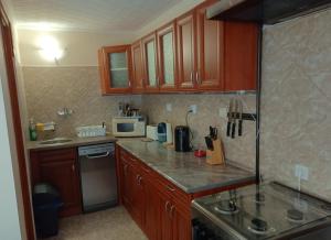 Η κουζίνα ή μικρή κουζίνα στο Tokaj-Wine Guesthouse and Spa