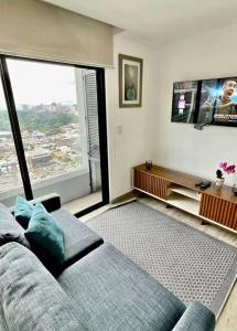 Χώρος καθιστικού στο Zona 10