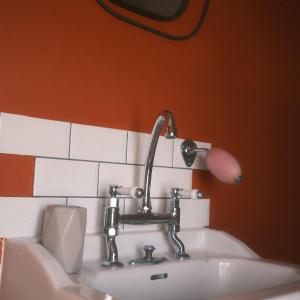 Koupelna v ubytování Chez Guilem chambre rose