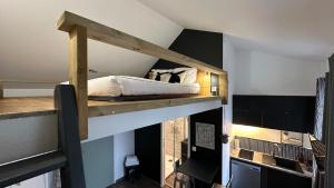 Kuchyň nebo kuchyňský kout v ubytování Le petit Terminus - Proche de la gare de Nevers