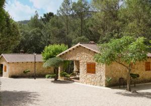 Příroda nedaleko venkovského domu