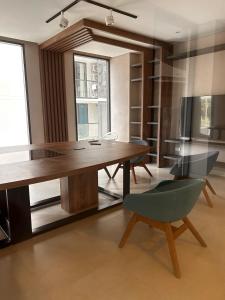 Χώρος καθιστικού στο ApartaSuite con vista al Mar