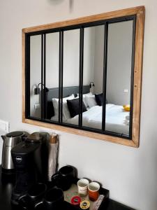 Ένα ή περισσότερα κρεβάτια σε δωμάτιο στο TERA house&rooms