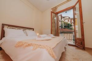 Postel nebo postele na pokoji v ubytování Arachova Dream