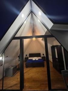 Voodi või voodid majutusasutuse Cabaña alma del bosque toas