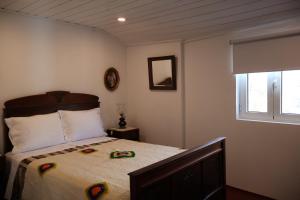 Postel nebo postele na pokoji v ubytování Quinta da Lage Agroturismo e Enoturismo