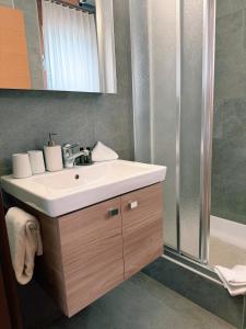 Koupelna v ubytování Chalet Achat