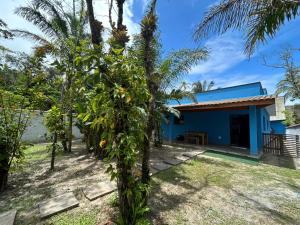 Zahrada ubytování Casa aconchegante 300mts da praia