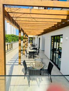 Balkón nebo terasa v ubytování Luxury Resort Dept in Balneário Camboriú