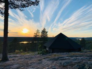 Naturlandskabet i nærheden af lejligheden