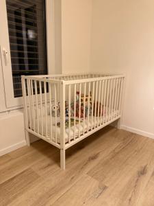 Postel nebo postele na pokoji v ubytování Orbis Luna Apartman