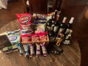 Joogid majutusasutuses Cabaña Cumanday