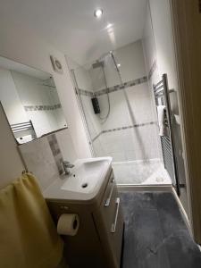 Koupelna v ubytování Queens Head