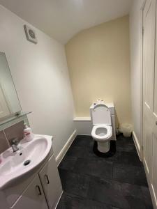 Koupelna v ubytování Queens Head