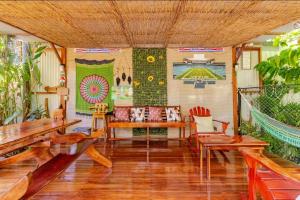 Posezení v ubytování Toucan River Paradise - River access