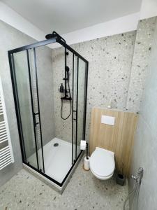 Koupelna v ubytování Panorama View Apartment + 4 fotografie