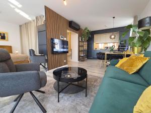 TV a/nebo společenská místnost v ubytování 7thHeaven centre suite FREE PARKING in the building + 34 fotografií