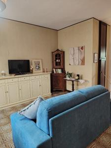 TV a/nebo společenská místnost v ubytování Tina's House