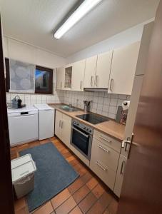 Kuchyň nebo kuchyňský kout v ubytování Charmantes Einzimmer Apartment in Kehl