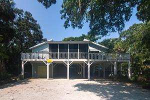 Bygningen som feriehuset ligger i