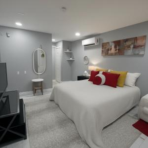 Ένα ή περισσότερα κρεβάτια σε δωμάτιο στο Apartamento