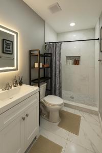 Ένα μπάνιο στο Apartamento