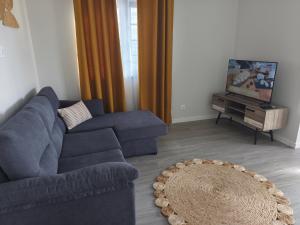 Χώρος καθιστικού στο Cantinho do alto