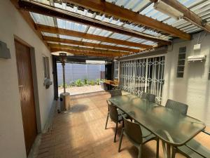 En balkon eller terrasse på Vynhubia