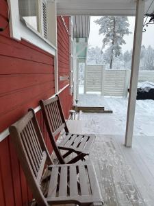 Μπαλκόνι ή βεράντα στο Havuille Lodge +6 φωτογραφίες