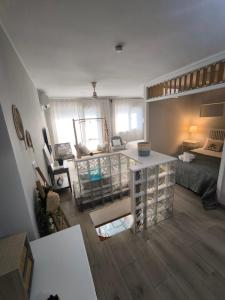 Posezení v ubytování Golf & Playa a 1 min + 39 fotografií