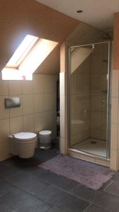 Koupelna v ubytování Holiday paradise