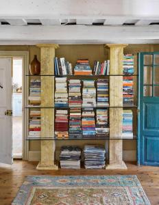 Knihovna v prázdninového domu