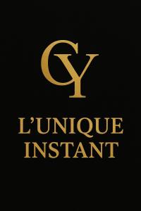 a gold logo with the letter y and the word unique instant at CY L'unique instant in Wingles