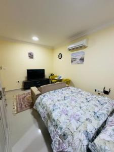 Μια τηλεόραση ή/και κέντρο ψυχαγωγίας στο Quiet area studio, fully furnished and ready now u +3 φωτογραφίες