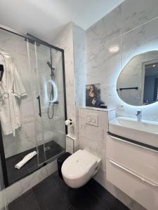 Koupelna v ubytování Elegance Bourg-la-Reine