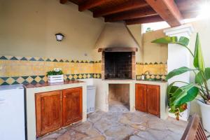 Køkken eller tekøkken på Villa Sofia