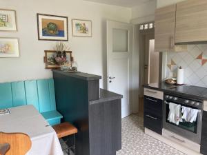 Nhà bếp/bếp nhỏ tại Point de chute Plaine-Montagne