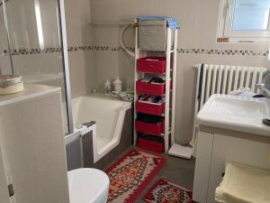 Phòng tắm tại Point de chute Plaine-Montagne