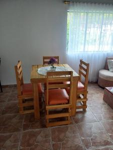 Χώρος καθιστικού στο Casa del cielo