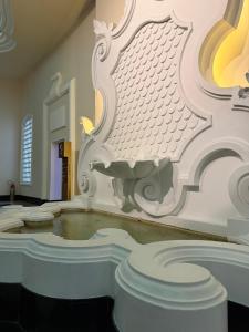 Koupelna v ubytování Loft de Mérilen - Dentro do Palácio Quitandinha