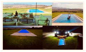 Bazén v ubytování ENZAHA CASTLE l nebo v jeho okolí