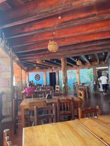 Restaurace v ubytování Hotel Paraiso del Pescador